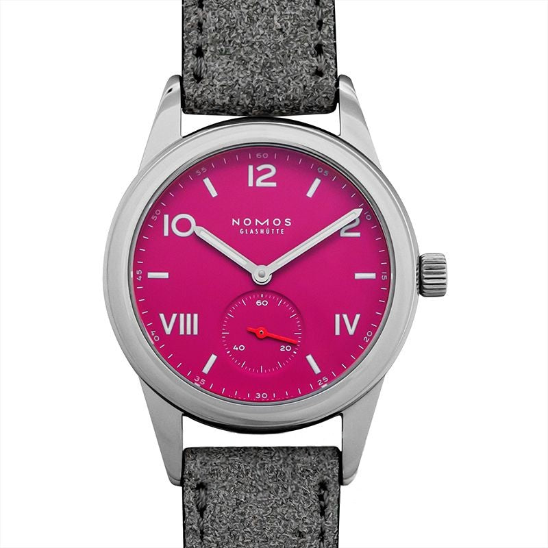 Club 36 mm Pink Dial in Stainless Steel 711
