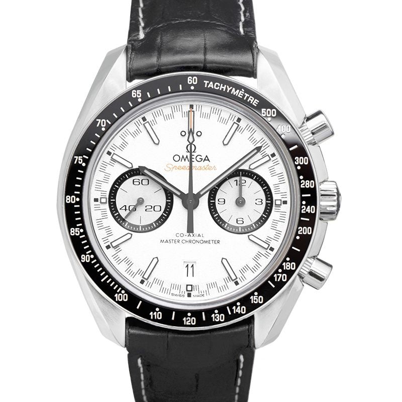 Speedmaster 44.25 mm White Dial in Stainless Steel 329.33.44.51.04.001