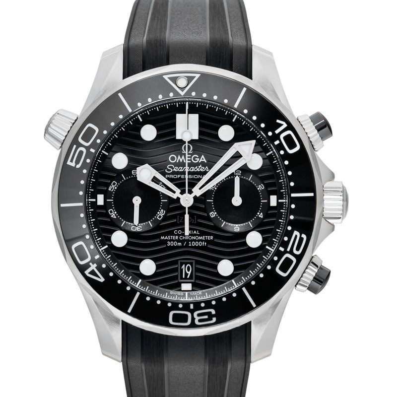 Seamaster 44mm Black Dial in Stainless Steel 210.32.44.51.01.001