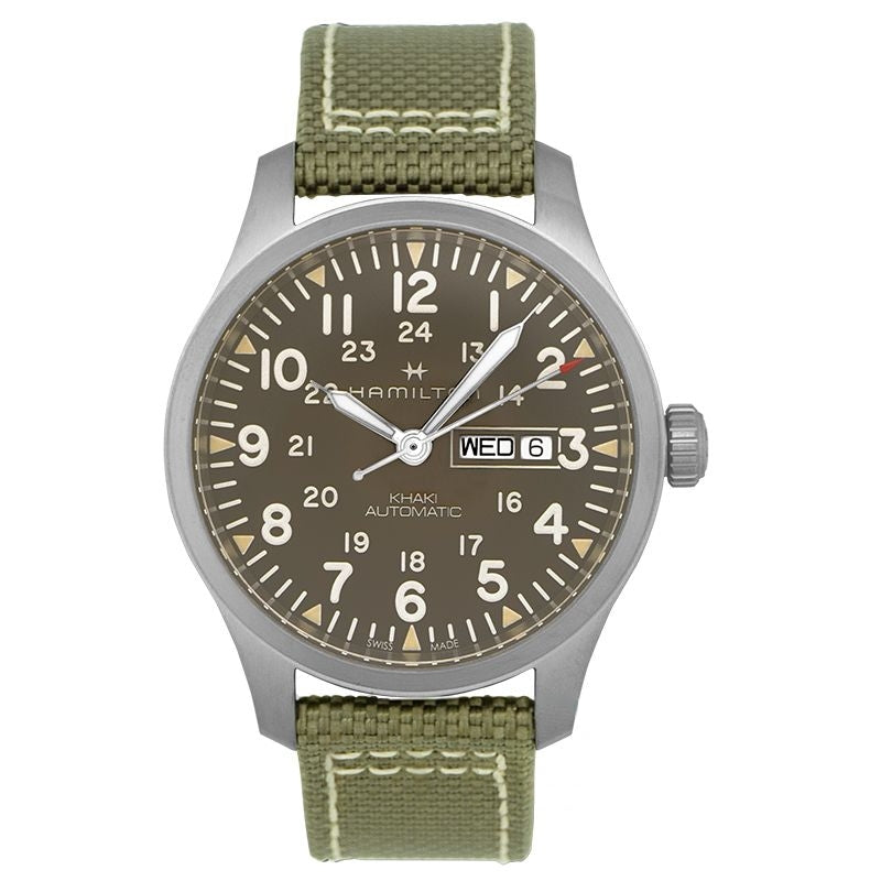 Khaki Field 42 mm Grey Dial in Stainless Steel H70535081