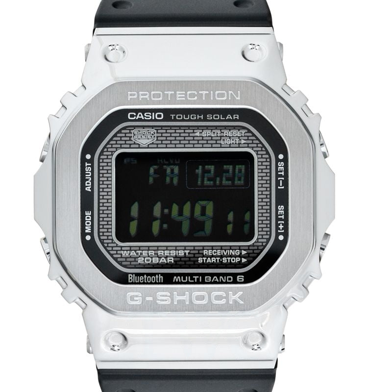 G-Shock  Black Dial in Stainless Steel GMW-B5000-1JF