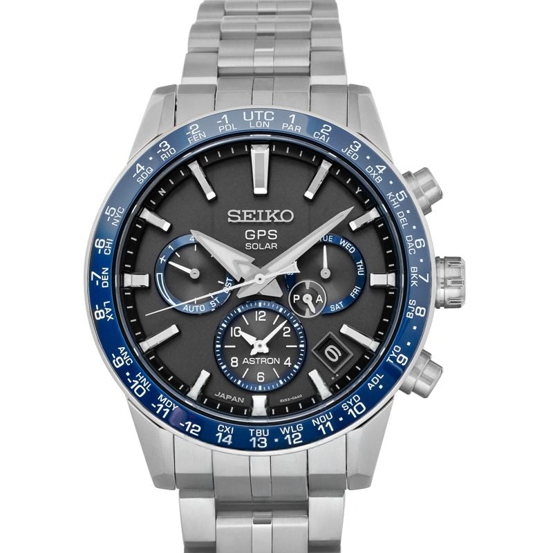 Astron  Black Dial in Titanium SBXC001