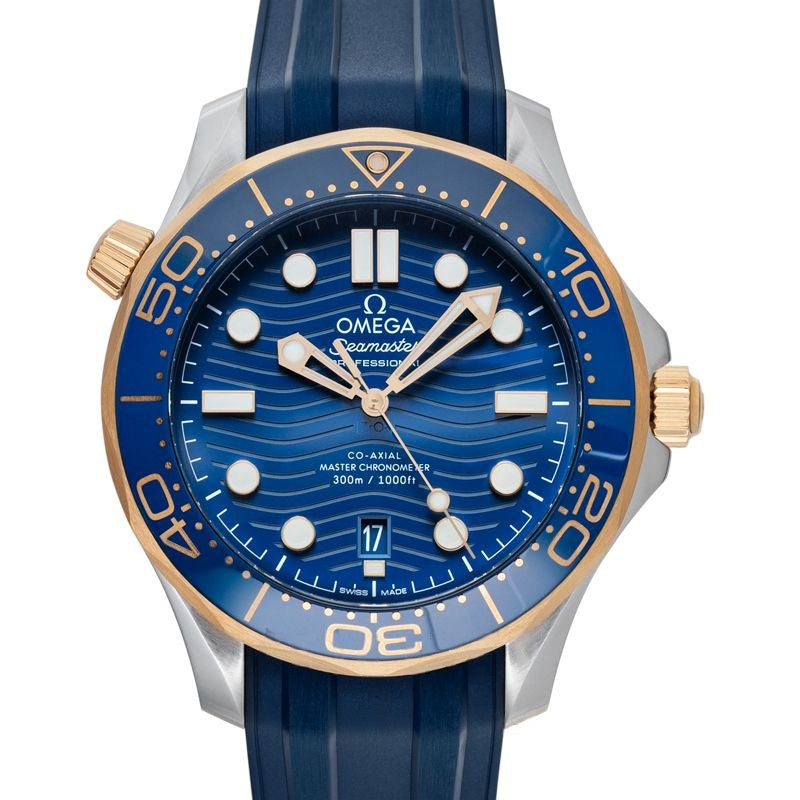 Seamaster 42 mm Blue Dial in Stainless Steel 210.22.42.20.03.001