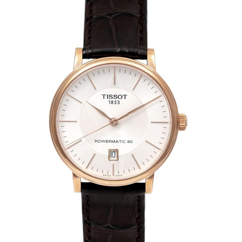 T-Classic 40 mm White Dial in Stainless Steel T122.407.36.031.00