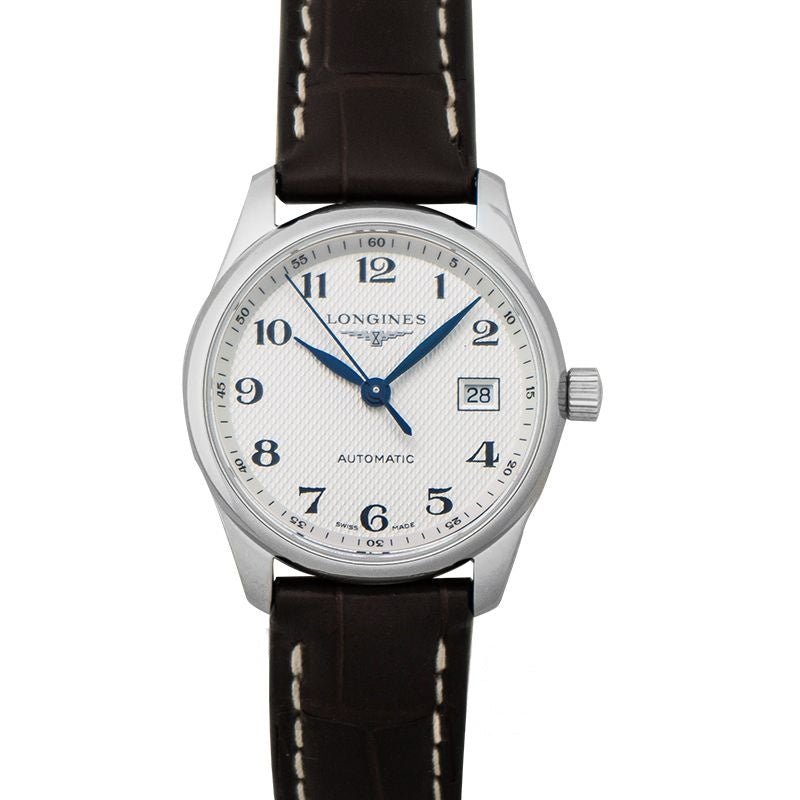 The Longines Master Collection ? 29.00?mm Silver "barleycorn" Dial in Stainless Steel L22574783