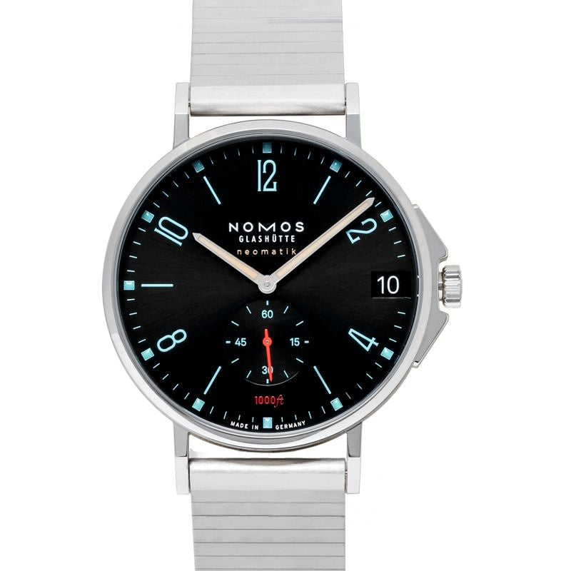 Tangente 42mm Black Dial in Stainless Steel 581
