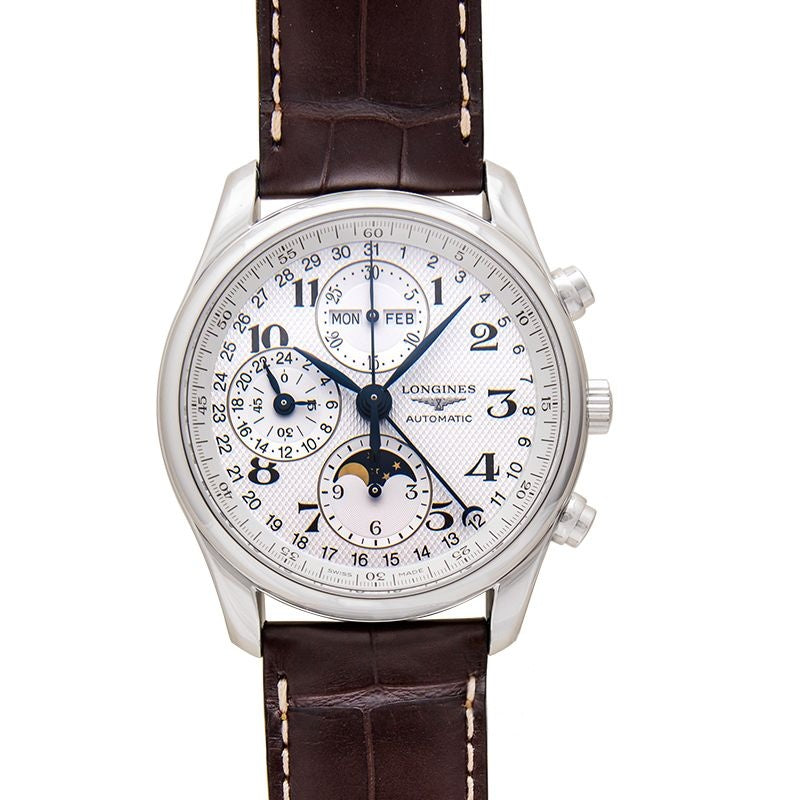 The Longines Master Collection 40mm Silver Dial in Stainless Steel L26734783