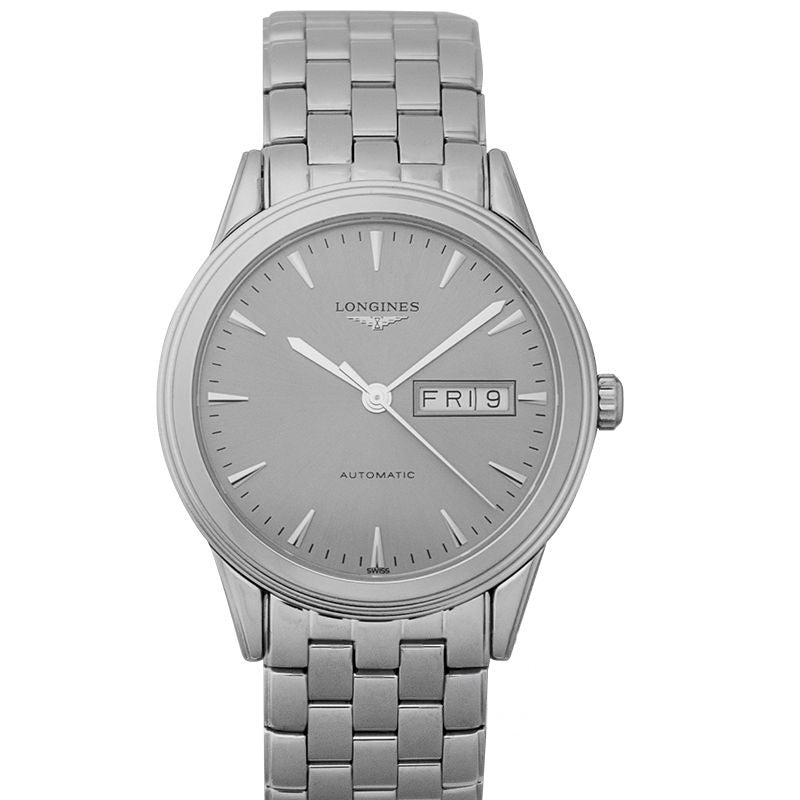 Flagship 38.5 mm Silver Dial in Stainless Steel L48994726