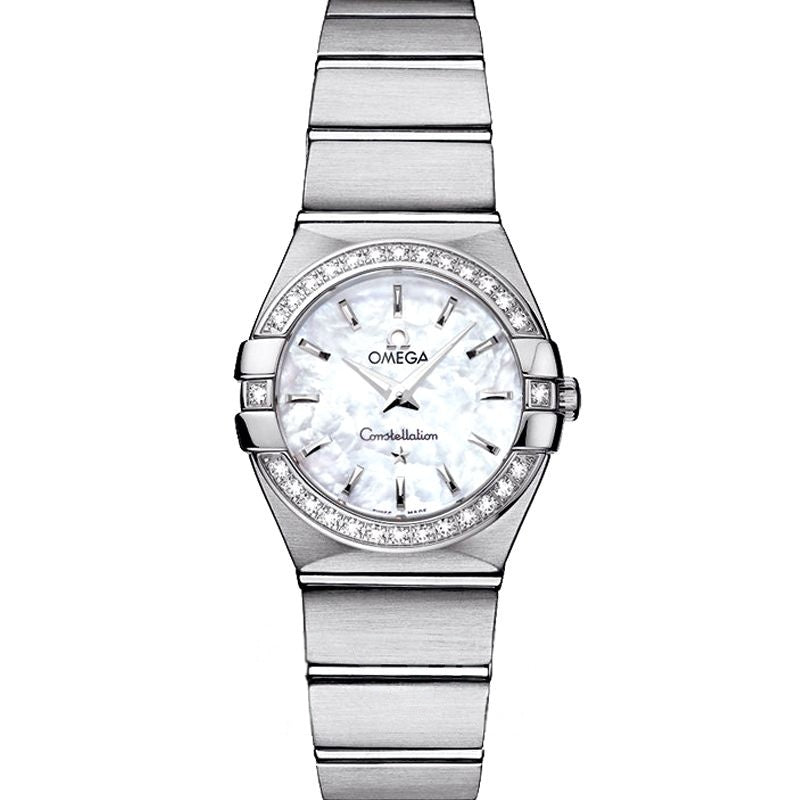 Constellation 24 mm White Dial in Steel 123.15.24.60.05.001
