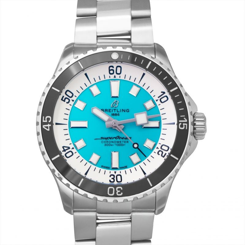 Superocean 44 mm Blue Dial in Stainless Steel A17376211L2A1