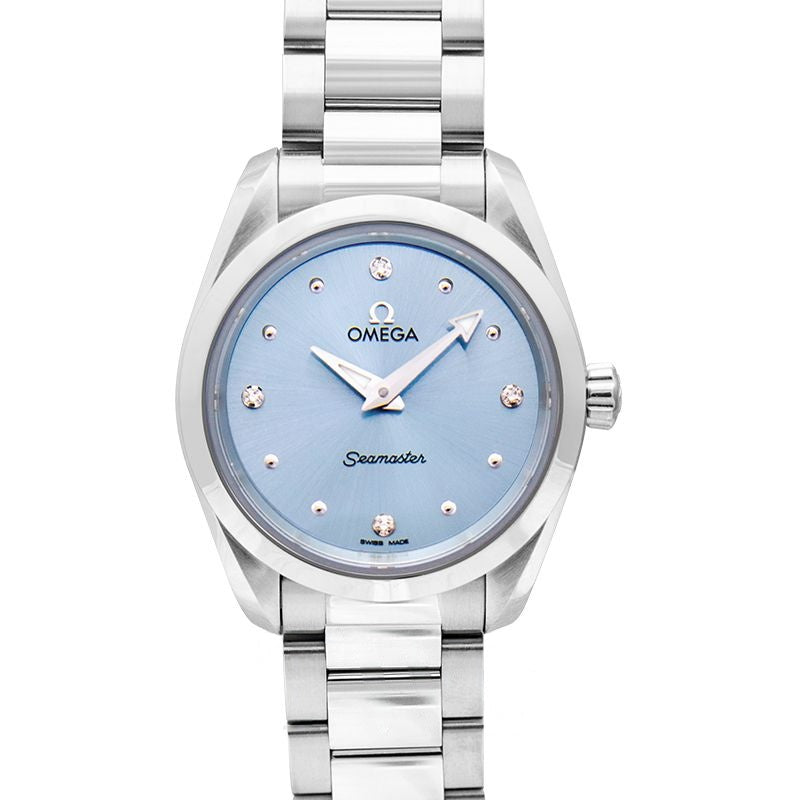 Seamaster 28 mm Blue Dial in Stainless Steel 220.10.28.60.53.001