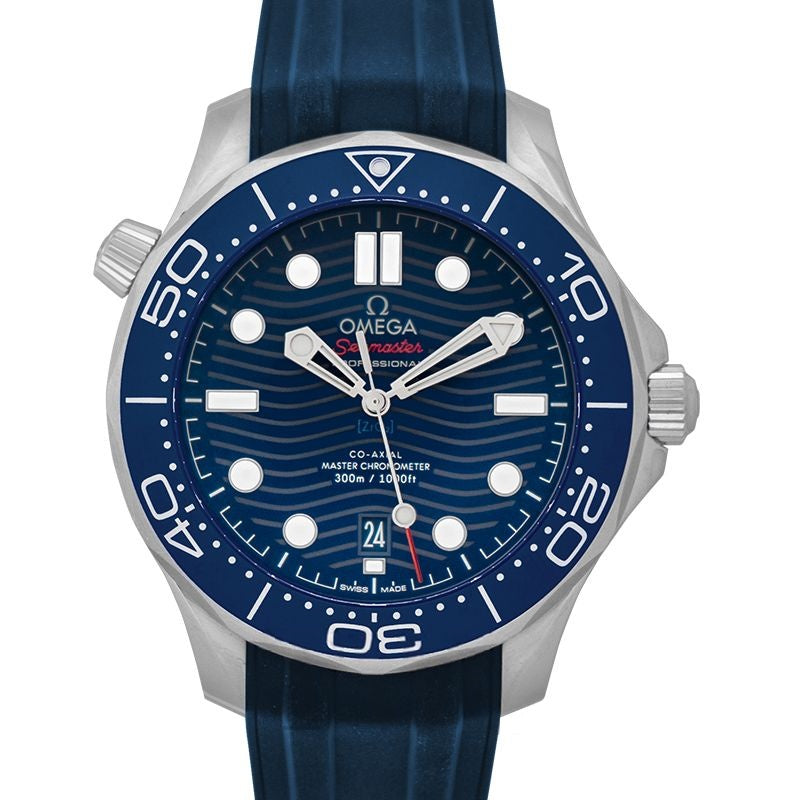 Seamaster 42 mm Blue Dial in Stainless Steel 210.32.42.20.03.001