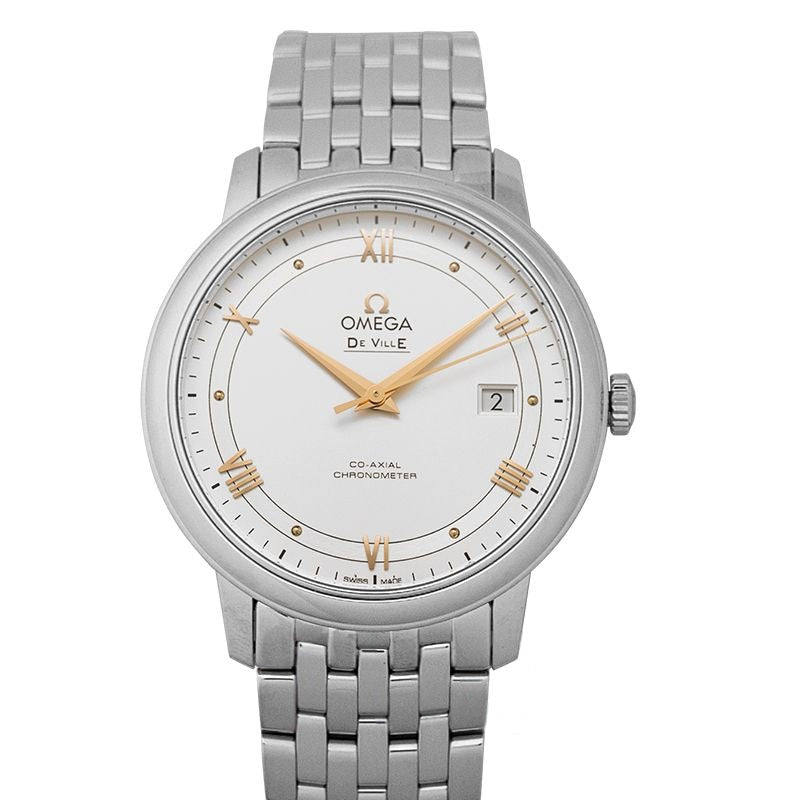 Montre De Ville 39,5 mm en acier inoxydable avec cadran argenté 424.10.40.20.02.002