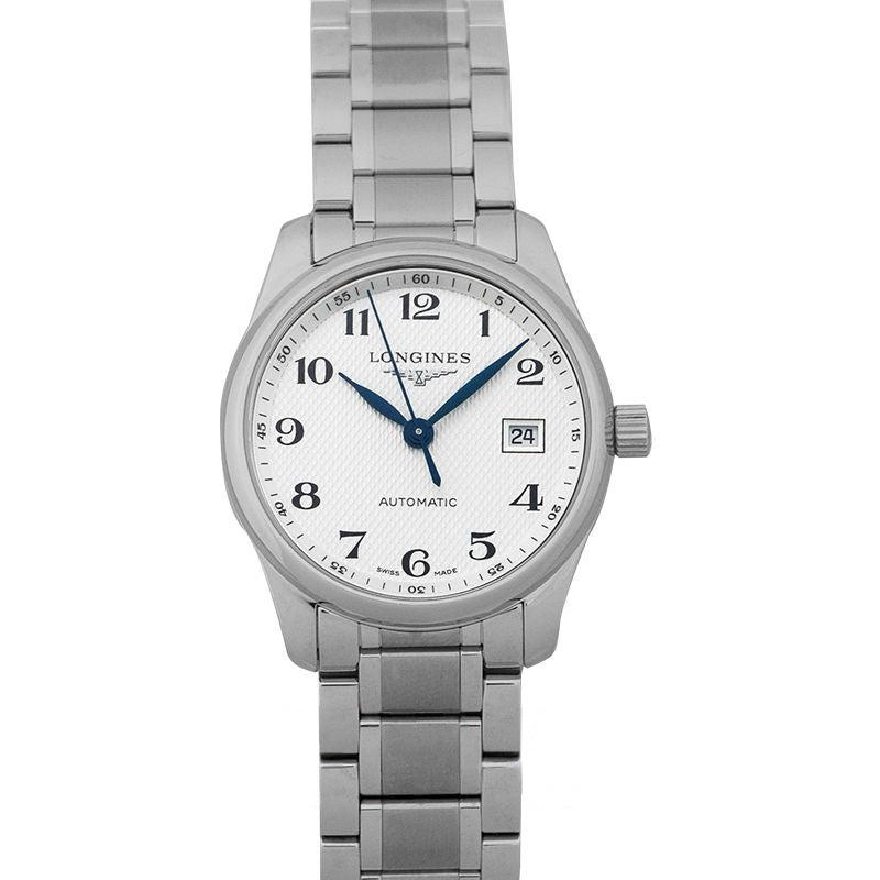 Montre Longines Master Collection 29 mm, cadran blanc, acier inoxydable L22574786