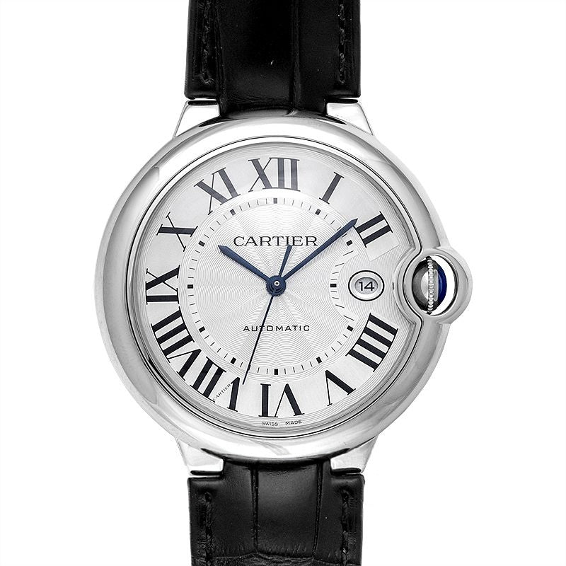 Ballon Bleu de Cartier 42.1 mm Red Dial in Stainless Steel W69016Z4