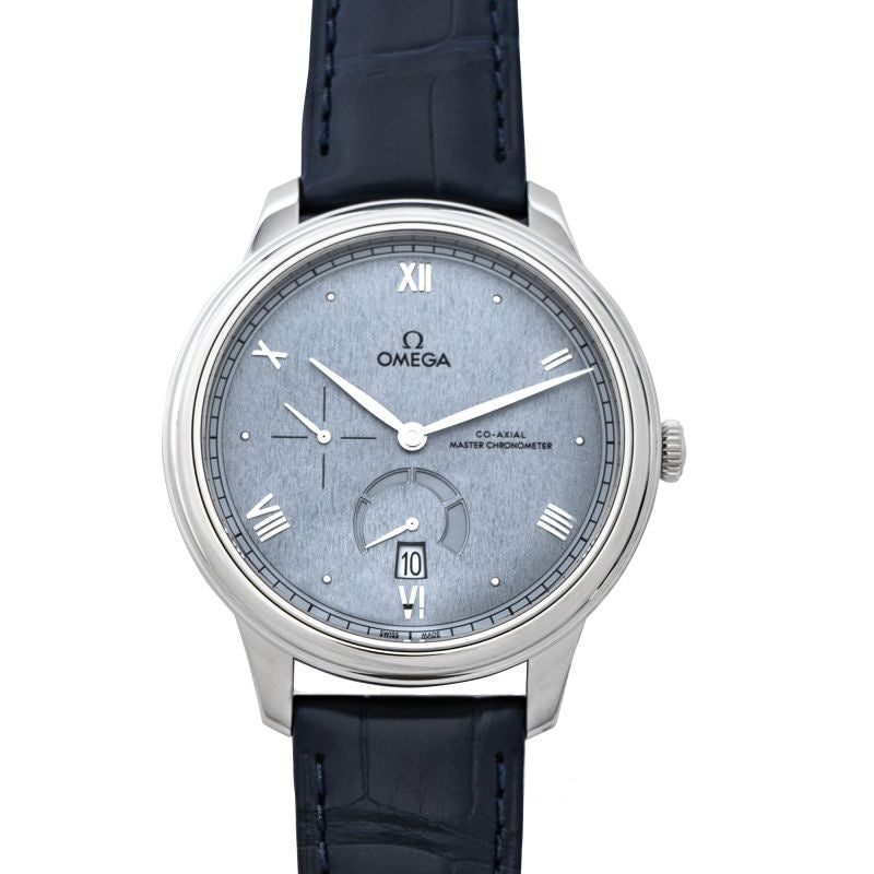 Montre De Ville 41 mm en acier inoxydable avec cadran bleu 434.13.41.21.03.001