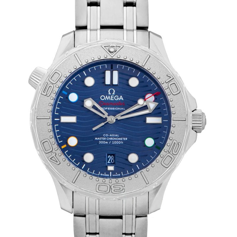 Seamaster 42 mm Blue Dial in Stainless Steel 522.30.42.20.03.001