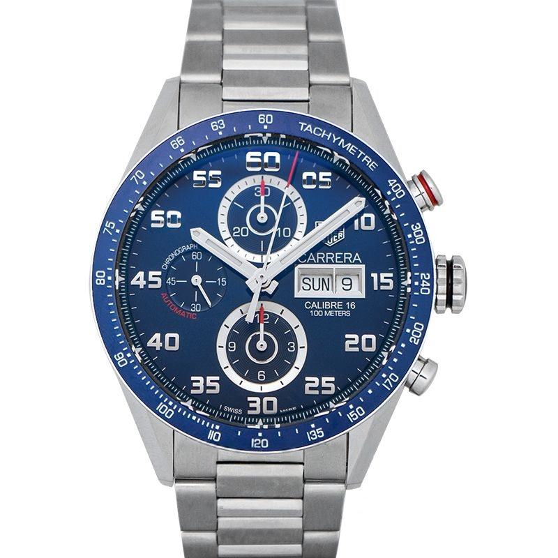 Carrera 43 mm Blue Dial in Stainless Steel CV2A1V.BA0738