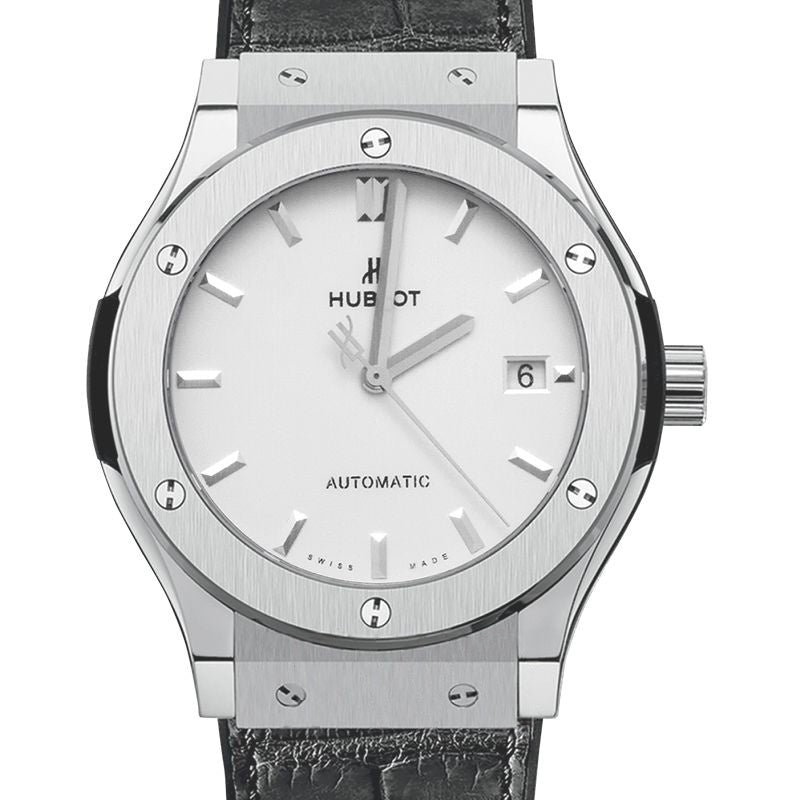 Classic Fusion 45mm White Dial in Titanium 511.NX.2611.LR