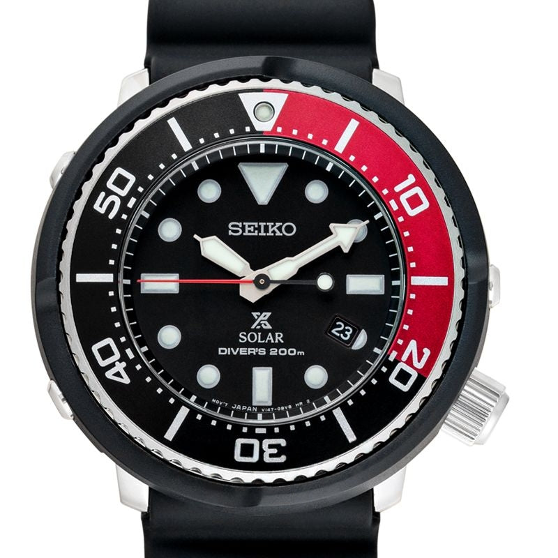 Prospex 45.9 mm Black Dial in Stainless Steel SBDN053