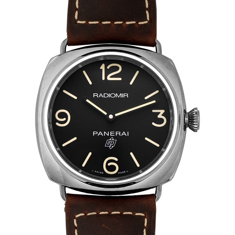 Radiomir 45mm Black Dial in Stainless Steel PAM00753