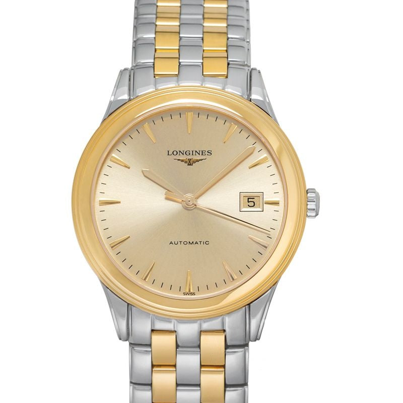 Flagship ? 38.50?mm Gilt Dial in Stainless Steel, yellow PVD coating L49743327