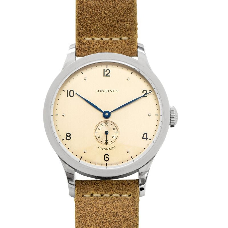 Longines Heritage 40 mm Copper Dial in Stainless Steel L28134660