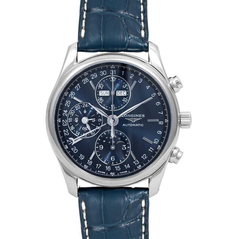Montre Longines Master Collection 40 mm, cadran bleu, acier inoxydable L26734920