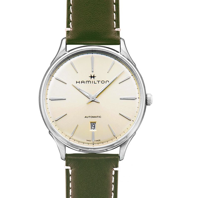 Jazzmaster 40 mm Silver Dial in Stainless Steel H38525811
