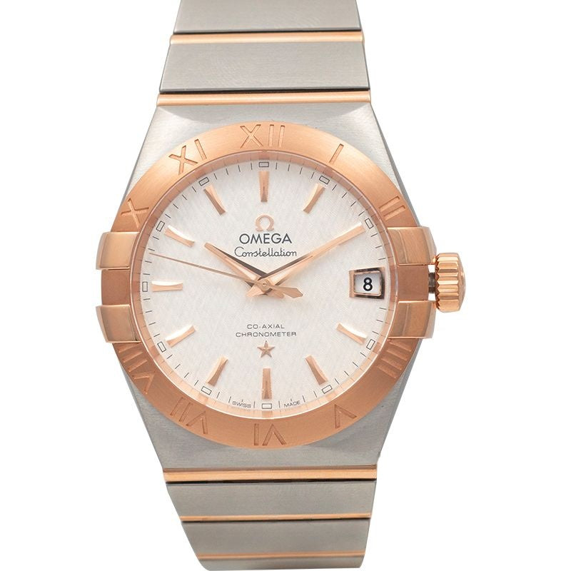 Constellation 38 mm Silver Dial in Stainless Steel 123.20.38.21.02.007