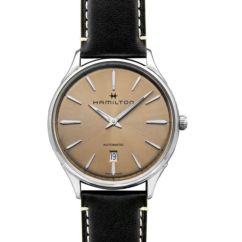 Jazzmaster 40 mm Brown Dial in Stainless Steel H38525721