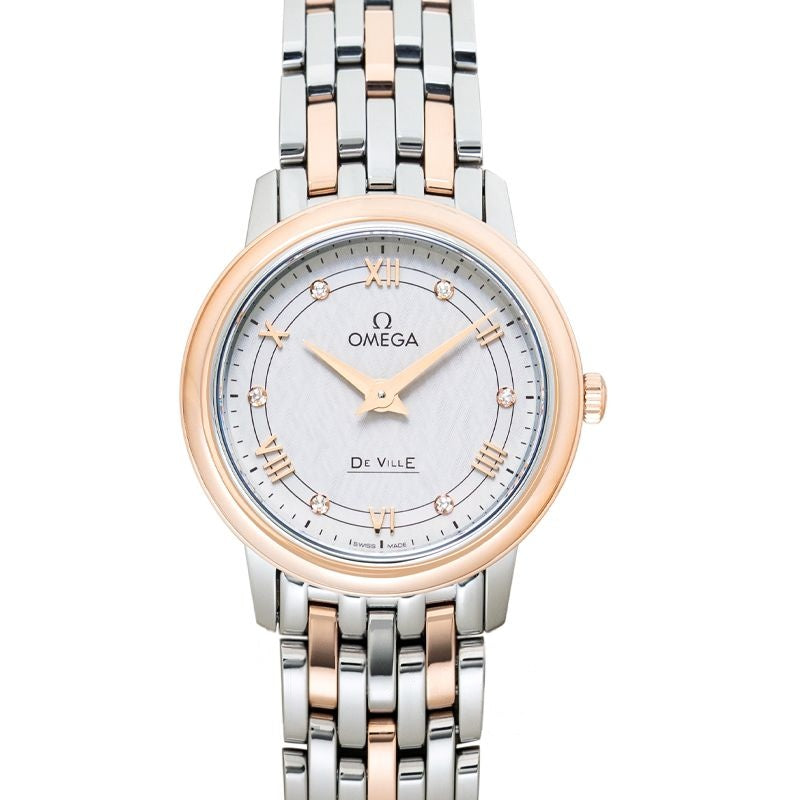 Montre De Ville 27,4 mm en acier inoxydable avec cadran argenté 424.20.27.60.52.003