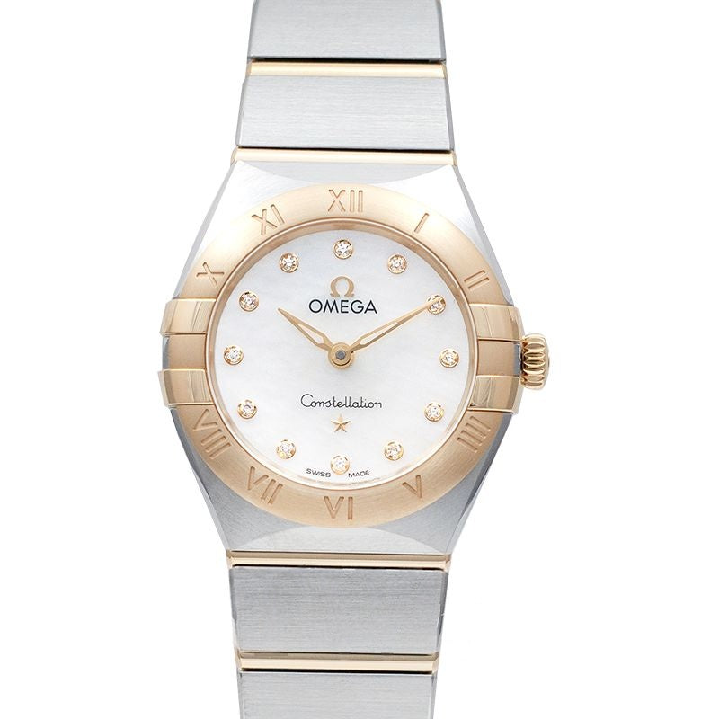 Constellation 25 mm White Dial in Stainless Steel 131.20.25.60.55.002