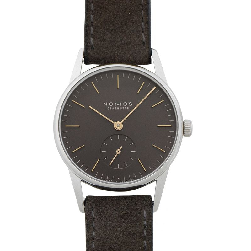 Orion 32.8mm Black Dial in Stainless Steel 326