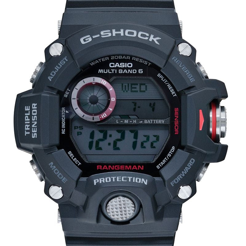 G-Shock 53 mm Digital Dial in Resin GW-9400J-1JF