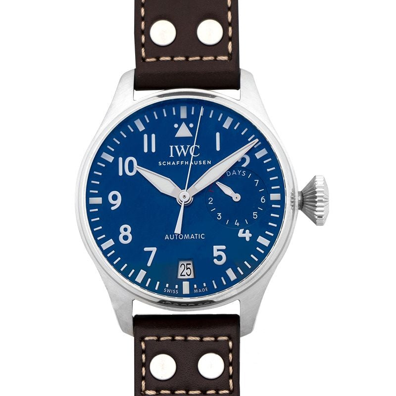 Pilot 46.2 mm Blue Dial in Stainless Steel IW501002