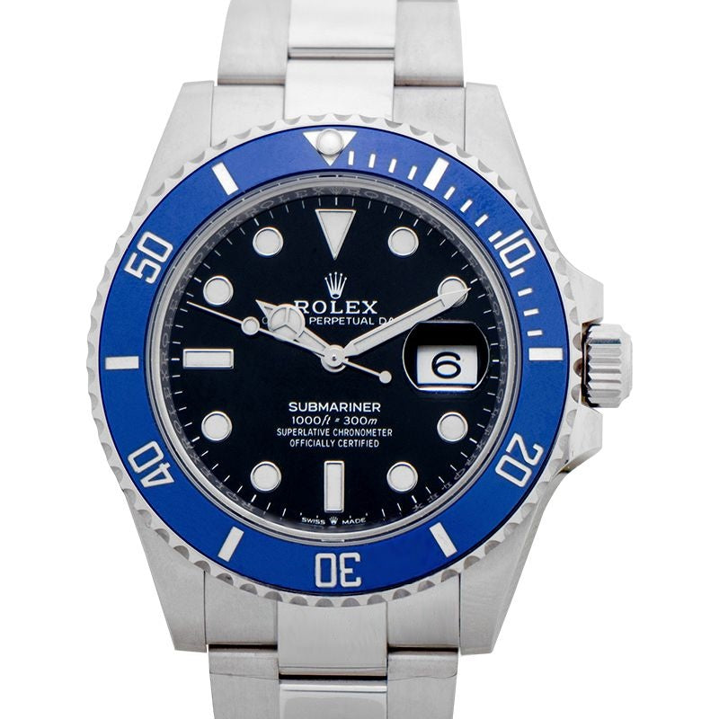 Submariner 40 mm Black Dial in 18k White Gold 126619LB-0003