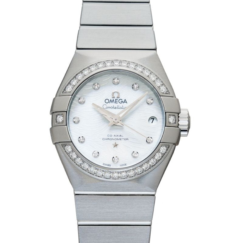 Constellation 27 mm White Dial in Stainless Steel 123.15.27.20.55.003