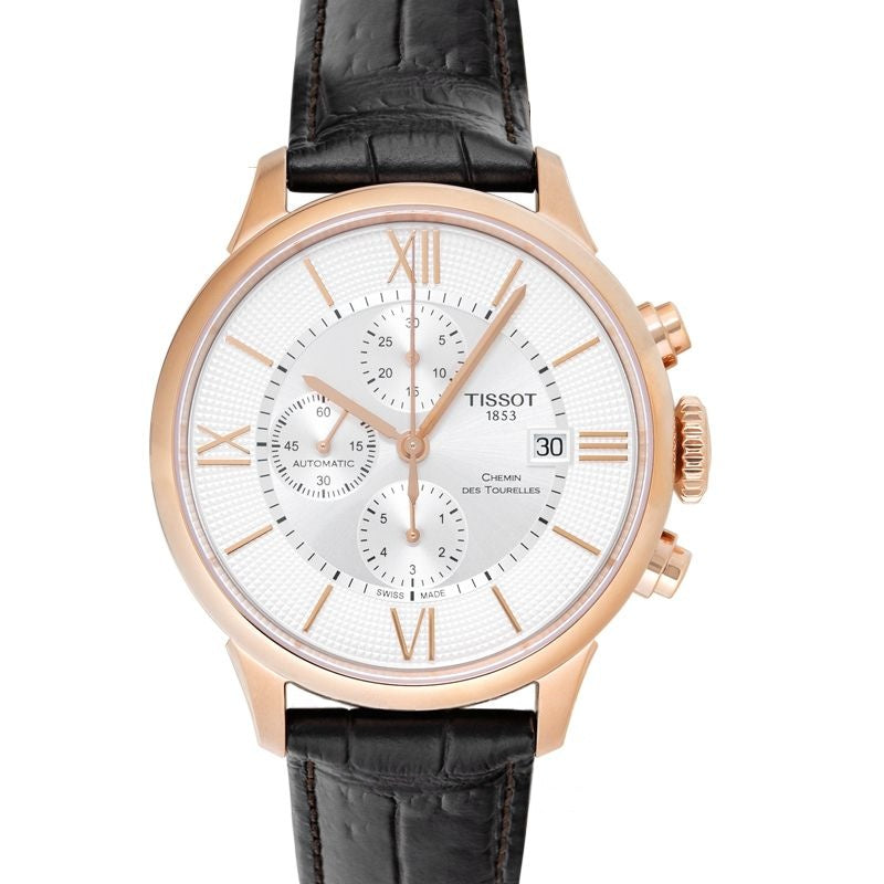 T-Classic 44mm Silver Dial in Stainless Steel T099.427.36.038.00