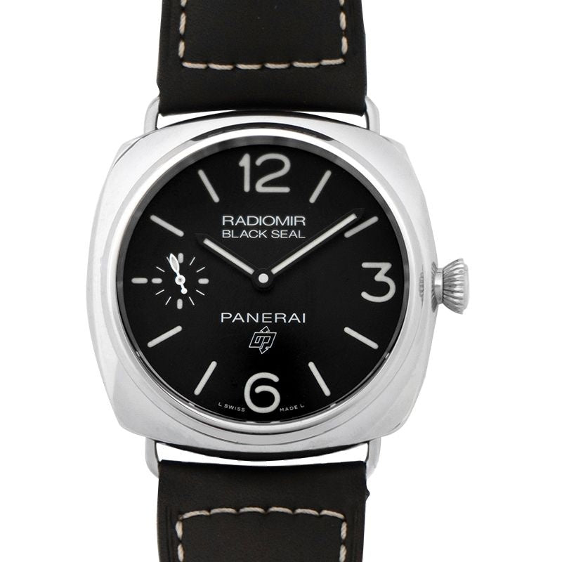 Radiomir 45 mm Black Dial in Stainless Steel PAM00754
