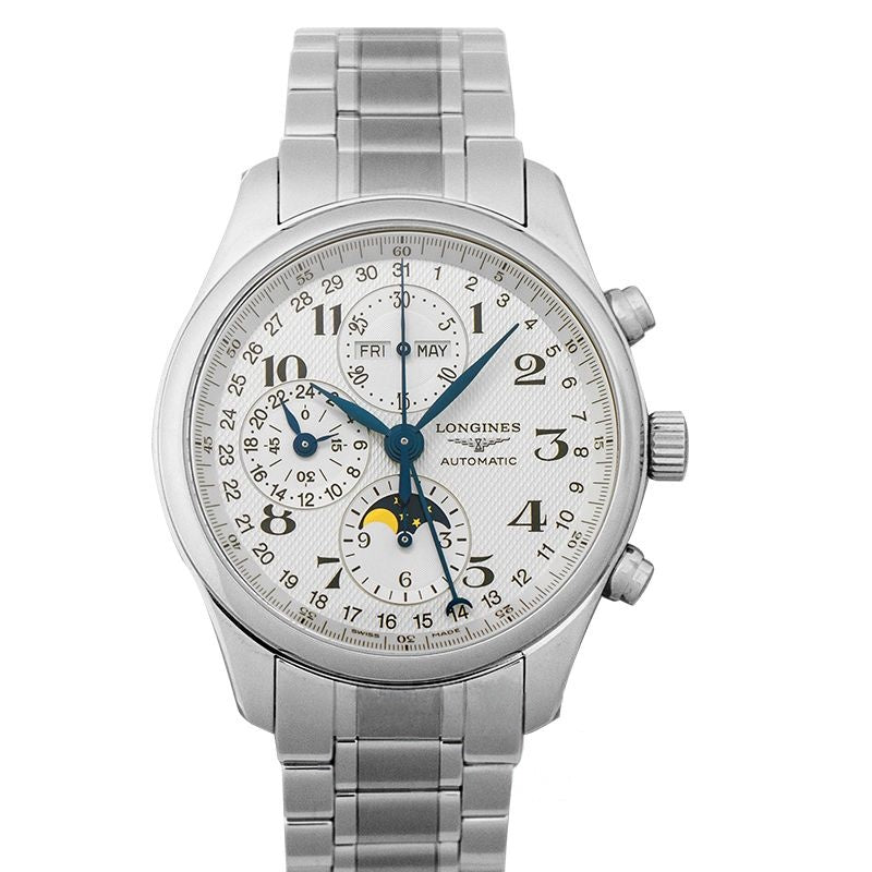 The Longines Master Collection 42 mm Silver Dial in Stainless Steel L27734786