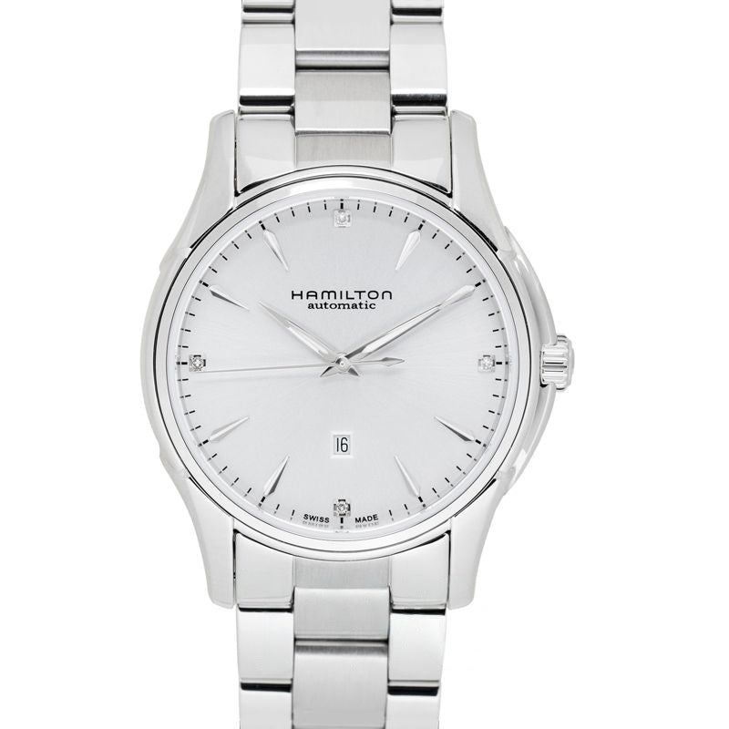 Jazzmaster 34 mm Silver Dial in Stainless Steel H32315111