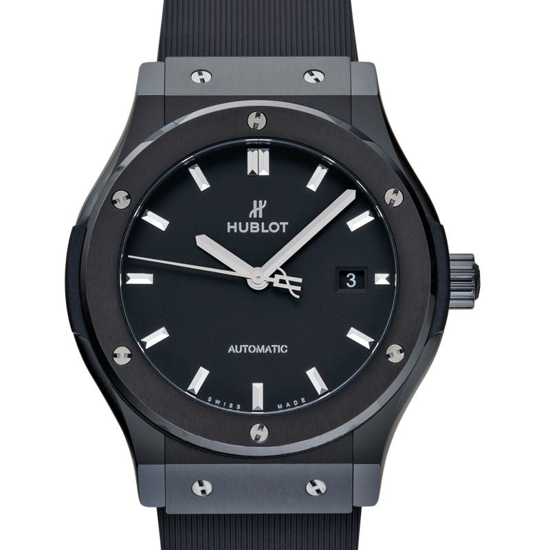 Classic Fusion 42 mm Black Dial in Ceramic 542.CM.1171.RX