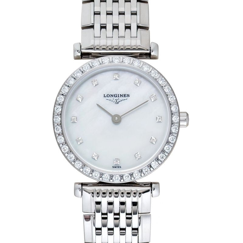 La Grande Classique ? 24.00?mm White mother-of-pearl Dial in Stainless Steel L43410806