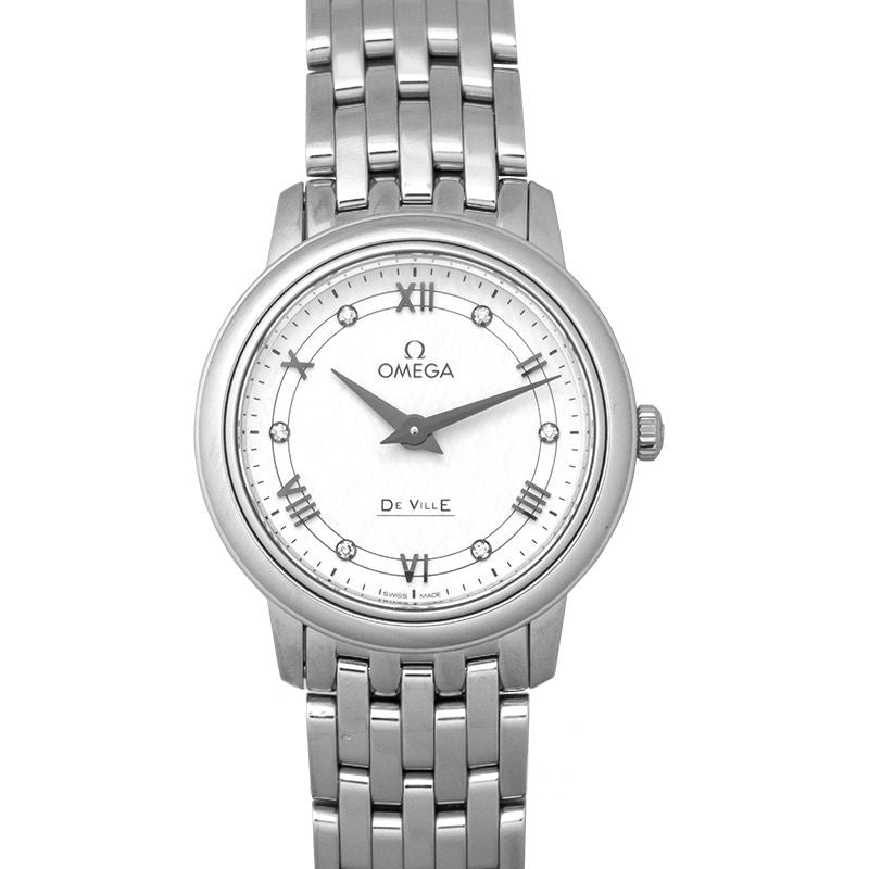 De Ville 27.4 mm Silver Dial in Stainless Steel 424.10.27.60.52.002