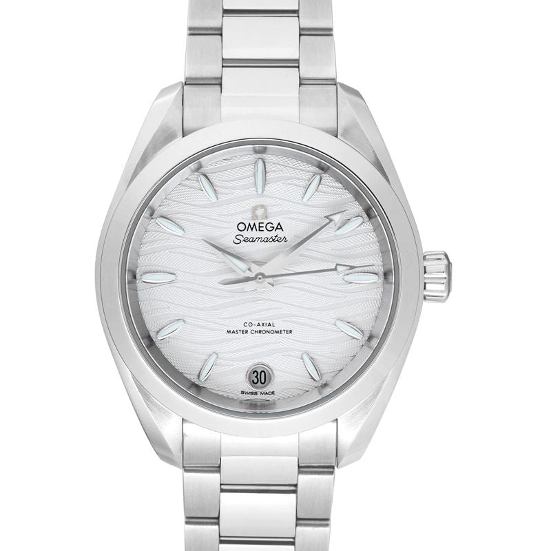 Seamaster 34 mm Cadran argenté en acier inoxydable 220.10.34.20.02.002
