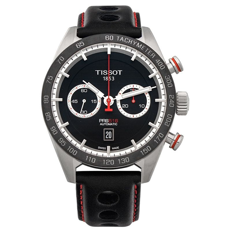 T-Sport 45mm Black Dial in Stainless Steel T100.427.16.051.00
