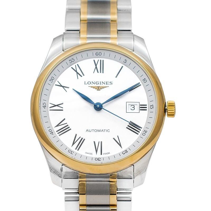 The Longines Master Collection 40 mm White Dial in Stainless Steel L27935197