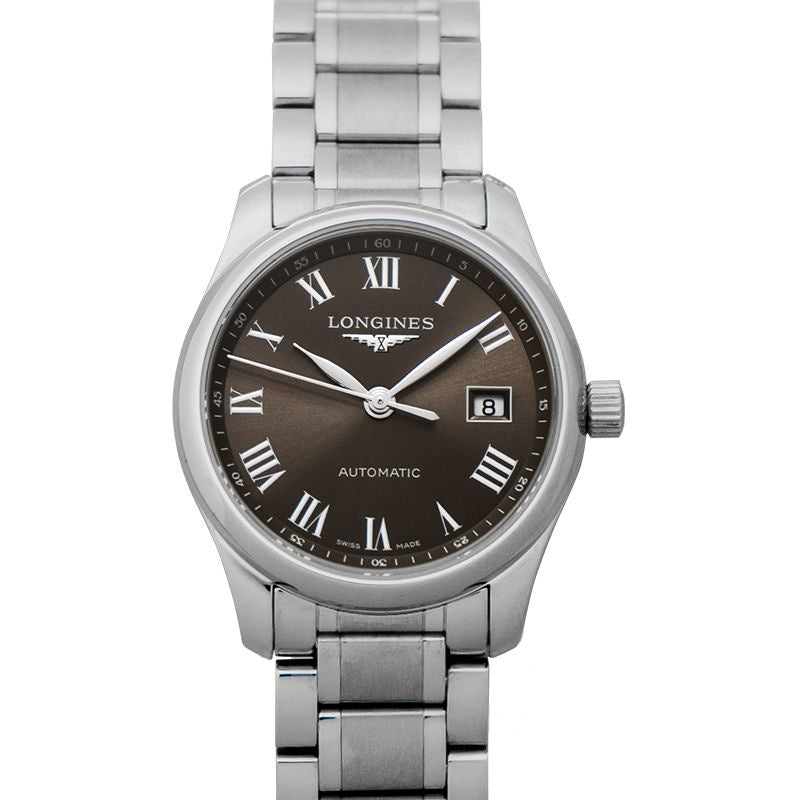 The Longines Master Collection 29mm Brown Dial in Stainless Steel L22574716