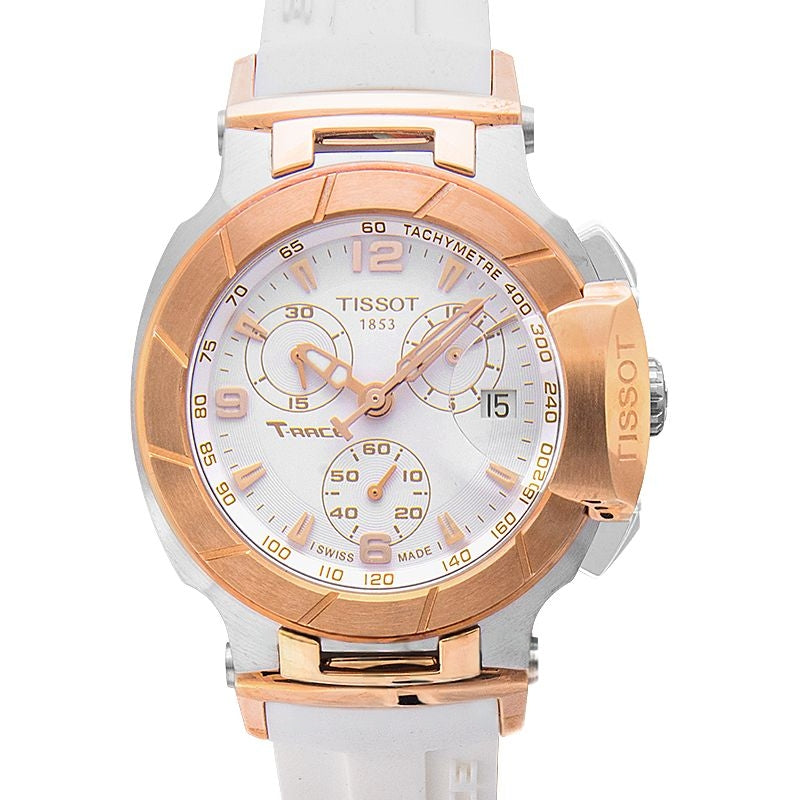 T-Sport 36.65 mm White Dial in Stainless Steel T048.217.27.017.00